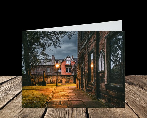 St Cuthbert's Churchyard II, City of Carlisle - Greeting Card