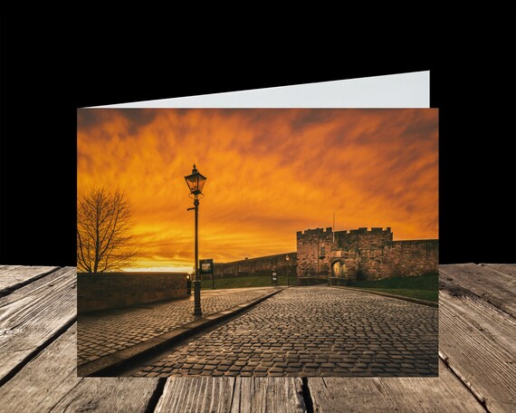 De Ireby's Tower: Carlisle Castle XI, City of Carlisle - Greeting Card
