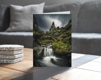 Iceland Greeting Card • Þakgil