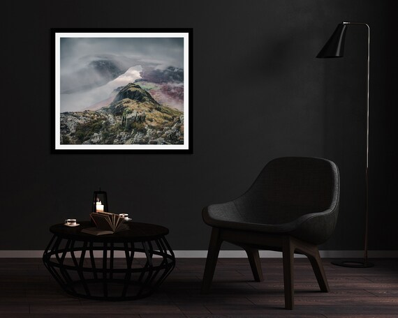 Wast Water from Yewbarrow, Lake District - Photographic Print