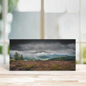 Scotland Greeting Card • Tweeddale from Minch Moor