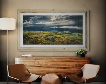 Lake District Fine Art Photograph • Binsey towards Bassenthwaite • Unframed Print