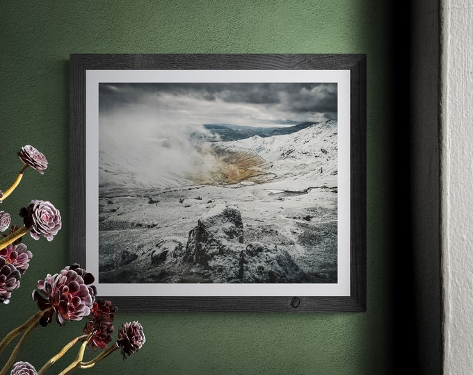 Lake District Fine Art Photograph • Low Pike from Little Hart Crag • Unframed Print