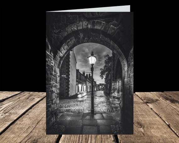Dean Tait's Lane I, City of Carlisle - Greeting Card
