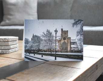 City of Carlisle Greeting Card • Carlisle Cathedral from Castle Street III