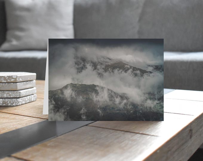 Lake District Greeting Card • Helm Crag and Great Rigg