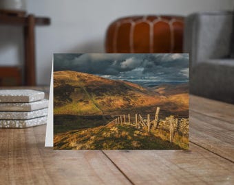 Scotland Greeting Card • Well Hill from Durisdeer Hill