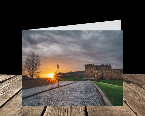 De Ireby's Tower: Carlisle Castle IV, City of Carlisle - Greeting Card
