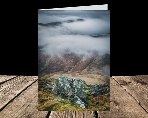 Seatallan from Yewbarrow I, Lake District - Greeting Card