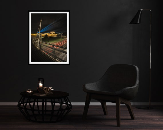 Carlisle Castle from Irish Gate Bridge II, City of Carlisle - Photographic Print