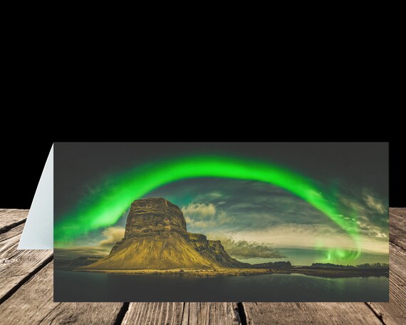 Lómagnúpur, Vatnajökull National Park & Öræfajökull, Iceland - Greeting Card