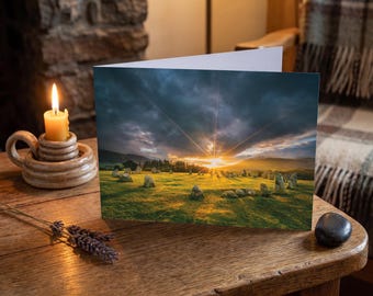 Lake District Greeting Card • Castlerigg Stone Circle II