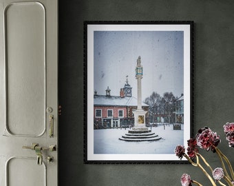 City of Carlisle Fine Art Photograph • Carlisle Cross & Old Town Hall I • Unframed Print