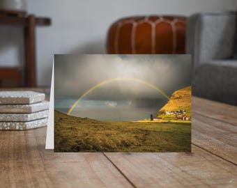 Faroe Islands Greeting Card • Trøllanes