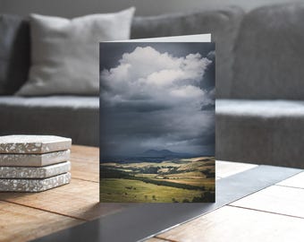 Scotland Greeting Card • Eildon Hills