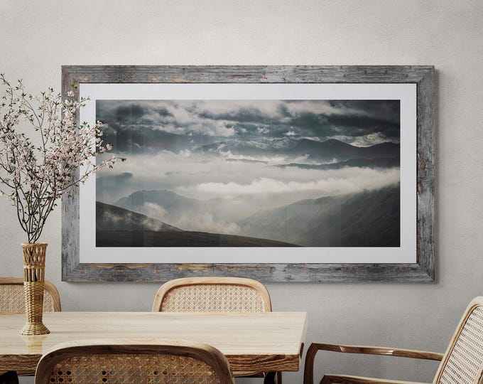 Lake District Fine Art Photograph • Nethermost Pike towards The Coniston Fells • Unframed Print