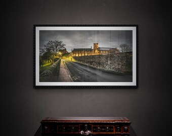 City of Carlisle Fine Art Photograph • Carlisle Cathedral & The Fratry from West Walls • Unframed Print