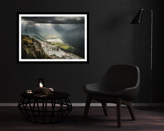 Brothers Water from Angletarn Pikes, Lake District - Photographic Print