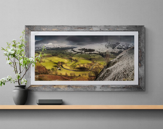 Lake District Fine Art Photograph • St John's in the Vale from High Rigg • Unframed Print