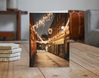City of Carlisle Greeting Card • St Cuthbert's Lane
