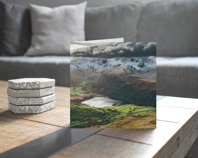 Lake District Greeting Card • Brothers Water from Brock Crags
