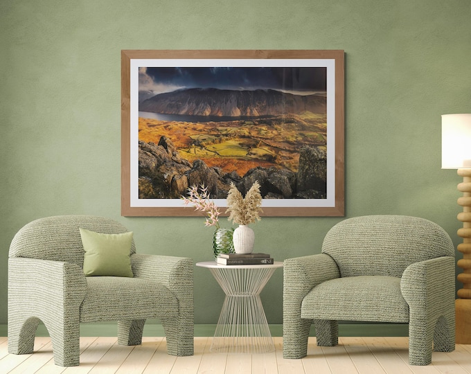 Lake District Fine Art Photograph • Wasdale from Buckbarrow • Unframed Print