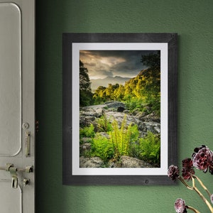 Lake District Fine Art Photograph • Skiddaw beyond Ashness Bridge • Unframed Print