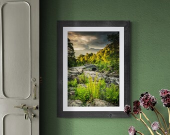 Lake District Fine Art Photograph • Skiddaw beyond Ashness Bridge • Unframed Print