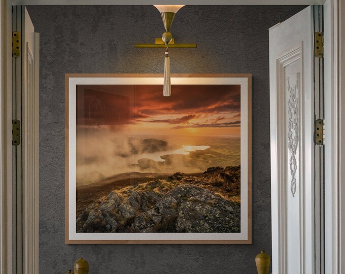 Lake District Fine Art Photograph • Bassenthwaite Lake from Ullock Pike III • Unframed Print