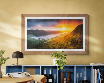 Lake District Fine Art Photograph • Bassenthwaite Lake from Dodd • Unframed Print