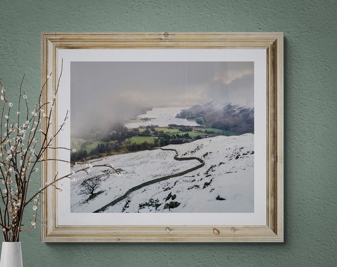 Lake District Fine Art Photograph • Ullswater from Arnison Crag • Unframed Print