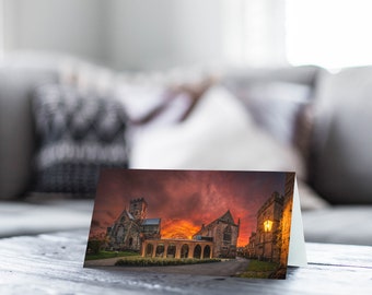 City of Carlisle Greeting Card • Carlisle Cathedral Precinct VII