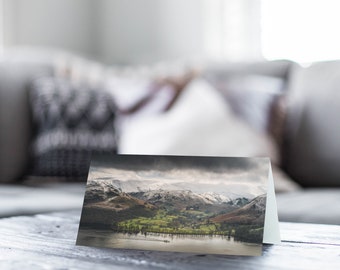Lake District Greeting Card • Sandwick Bay, Ullswater