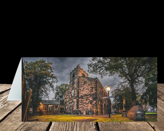 St Cuthbert's Church II, City of Carlisle - Greeting Card