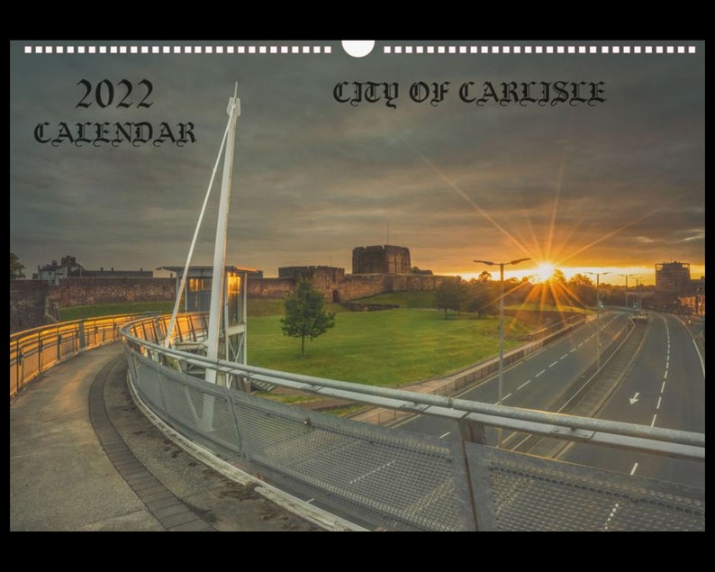 City of Carlisle 2022 Calendar | Etsy