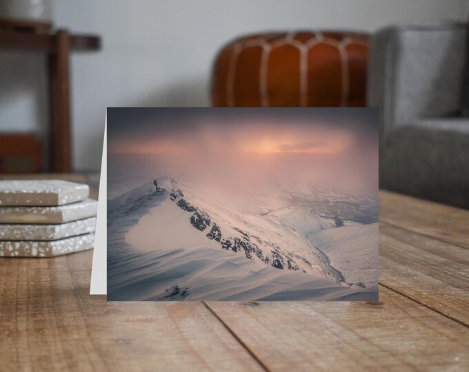 Lake District Greeting Card • Doddick Fell, Blencathra
