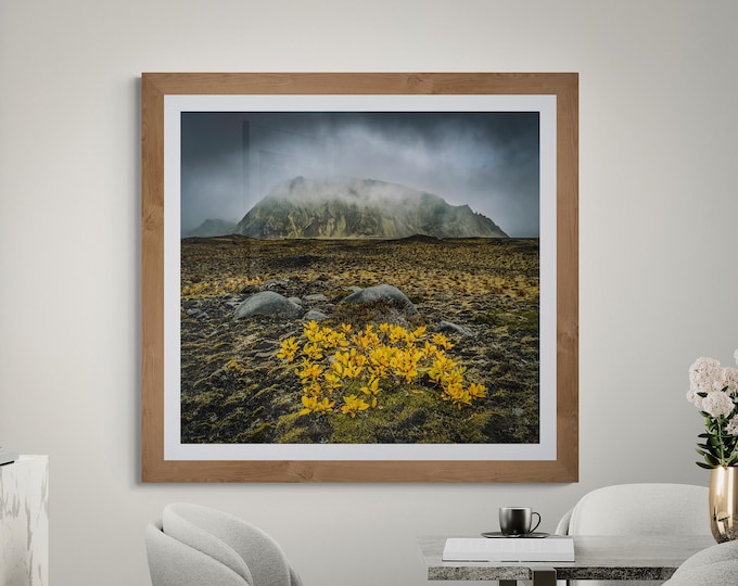 Iceland Fine Art Photograph • Hafursey • Unframed Print