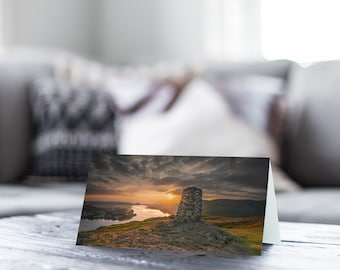 Lake District Greeting Card • Ullswater from Hallin Fell