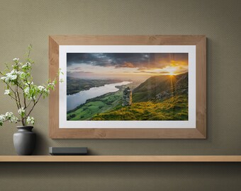 Lake District Fine Art Photograph • Ullswater from Bonscale Pike I • Unframed Print