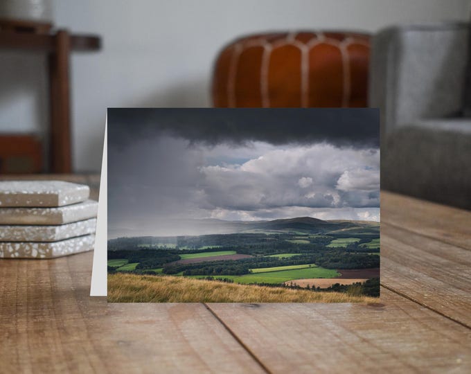 Scotland Greeting Card • Cairnkinna Hill beyond Nithsdale