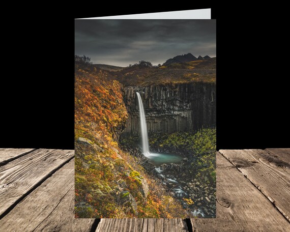 Svartifoss, Iceland - Greeting Card