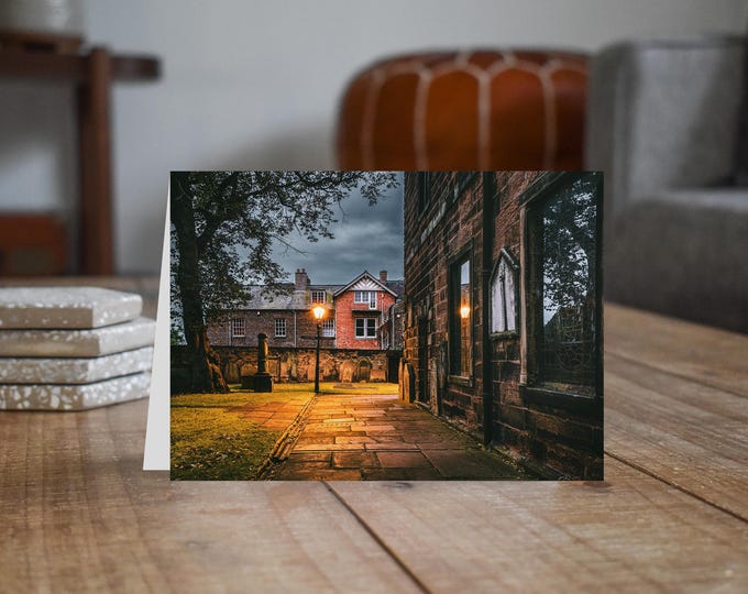 City of Carlisle Greeting Card • St Cuthbert's Churchyard