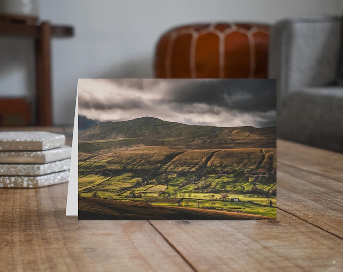Yorkshire Dales Greeting Card • Wild Boar Fell above Mallerstang