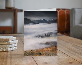 Lake District Greeting Card • Lyulph's Tower from Green Hill