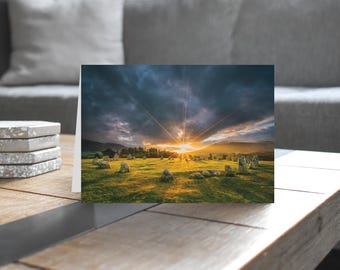 Lake District Greeting Card • Castlerigg Stone Circle II
