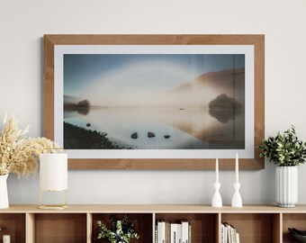 Lake District Fine Art Photograph • Fogbow over Rydal Water • Unframed Print