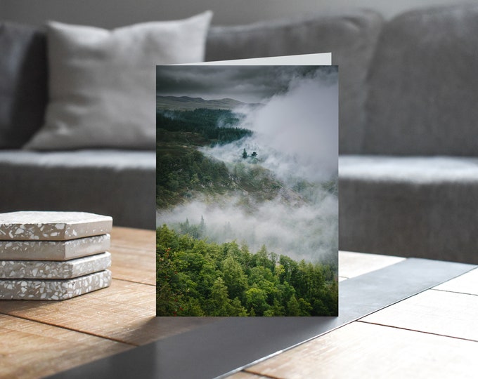 Lake District Greeting Card • High Seat II