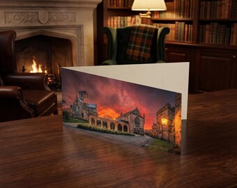 City of Carlisle Greeting Card • Carlisle Cathedral Precinct VII