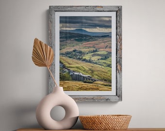 Settle & Carlisle Railway Fine Art Photograph • The Hadrian crosses Arten Gill Viaduct • Unframed Print