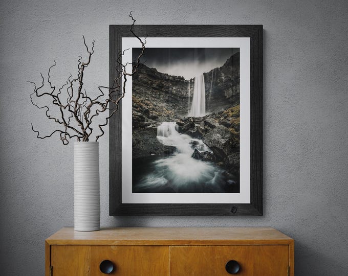 Faroe Islands Fine Art Photograph • Fossá • Unframed Print